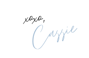 Cassie Blog Signature