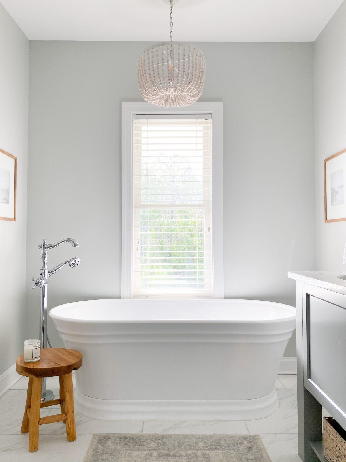 Coastal Serene Primary Bathroom Remodel - CASS Design Co.