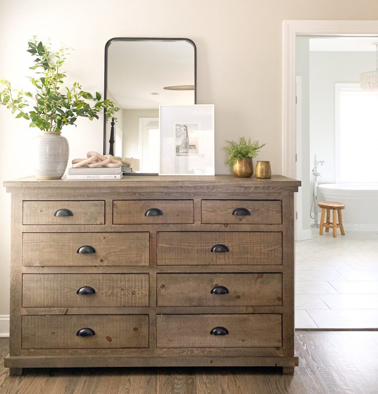 Five Tips for Styling a Dresser