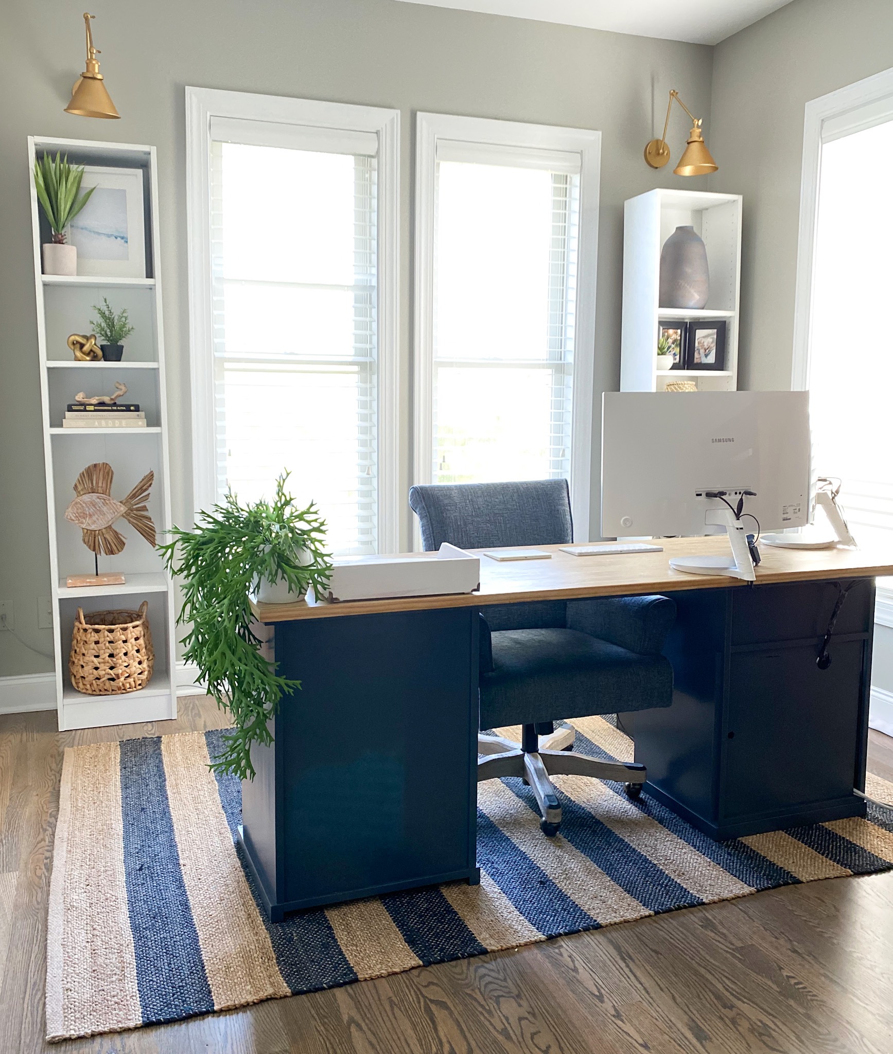 refinishing a wood desk