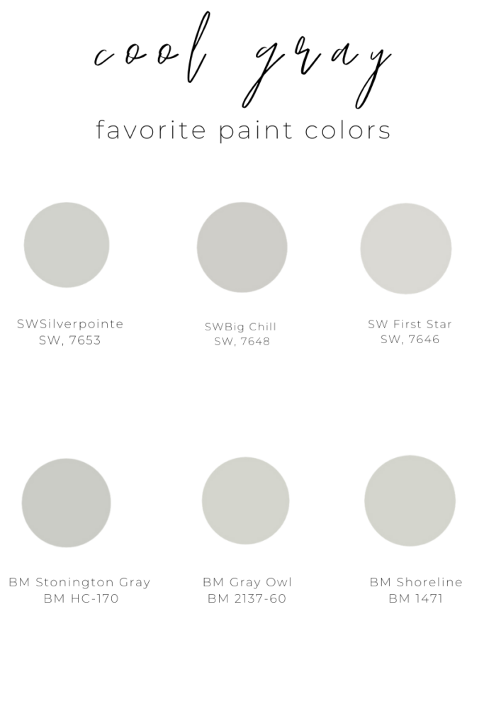 My Favorite Warm Gray Paint Colors