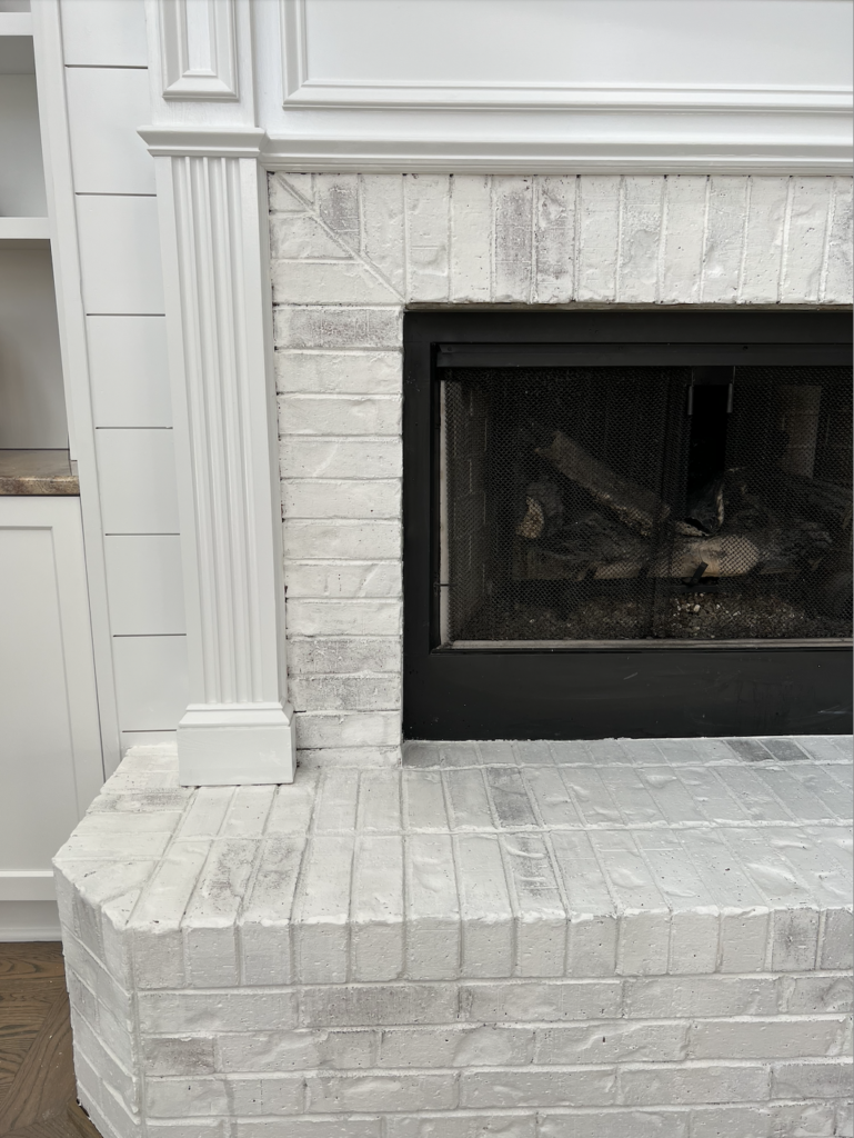 Limewash Your Fireplace for an Instant Update - CASS Design Co.