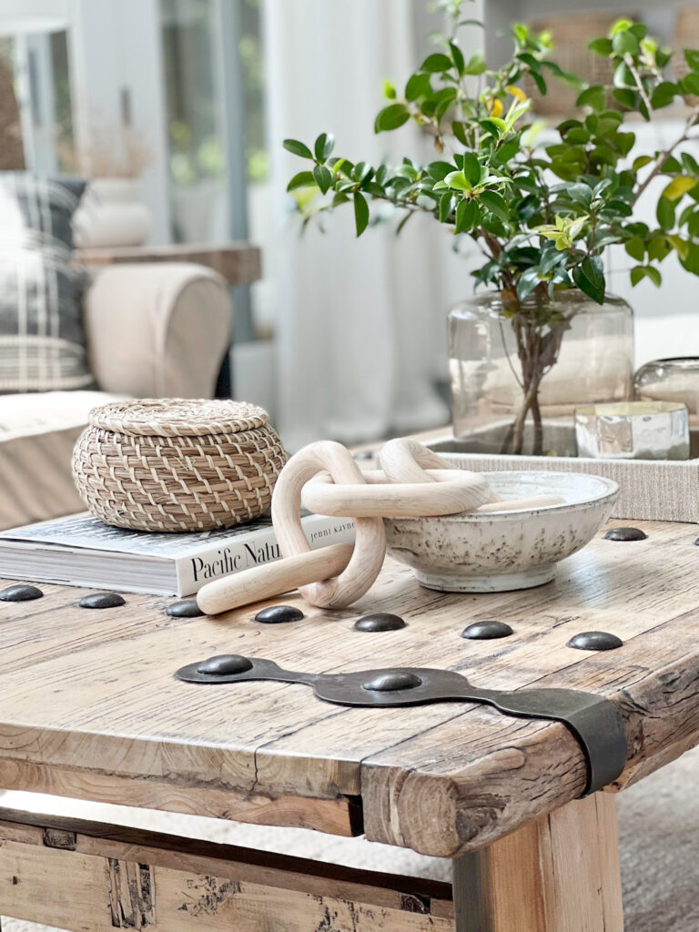 Coastal Coffee Table Decor