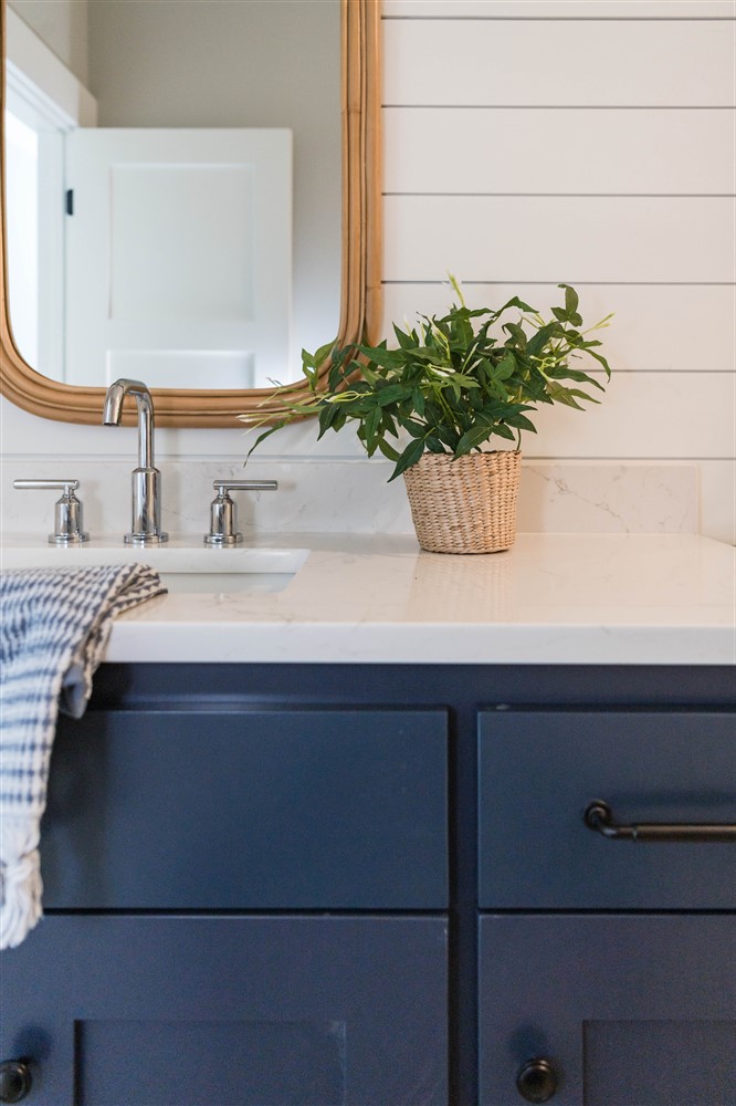 Blue Painted Bath Vanities