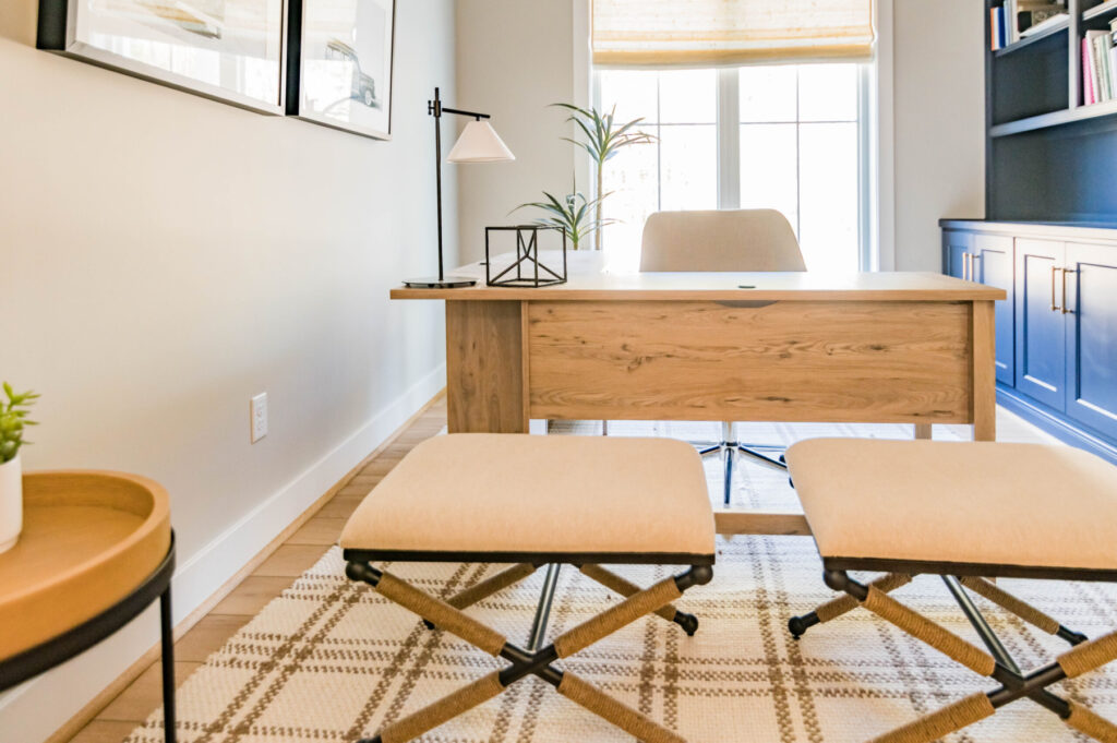 Coastal Style Home Office